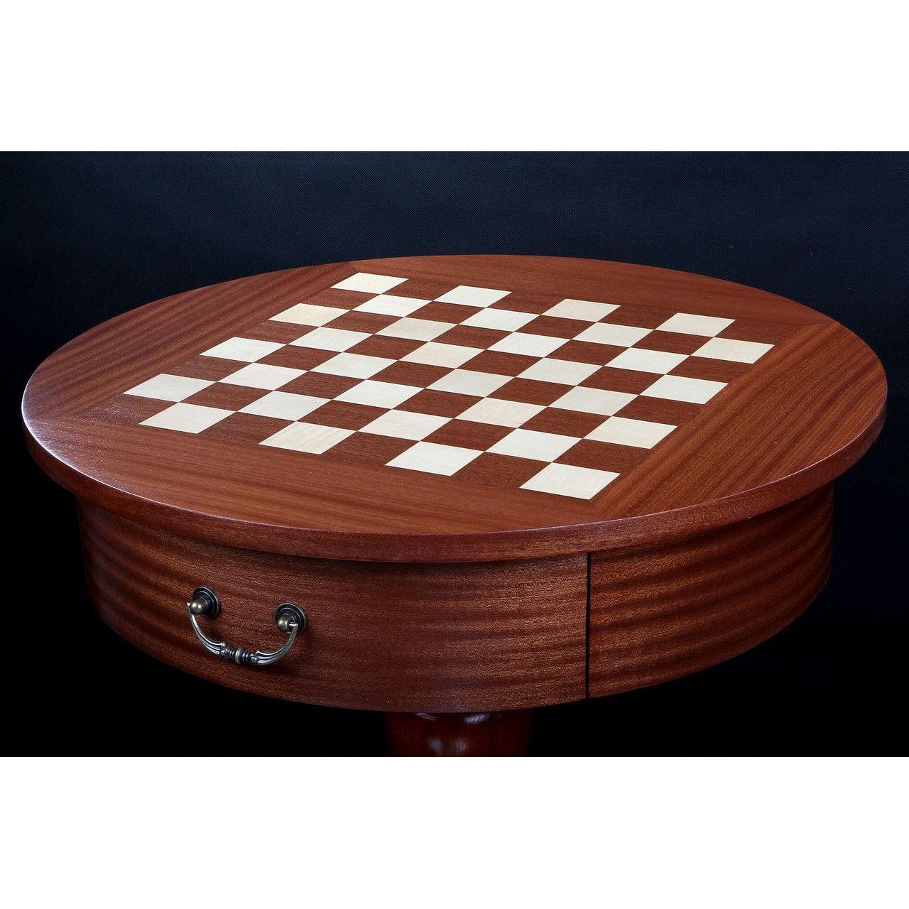 Chess Table DE LUXE ROUND