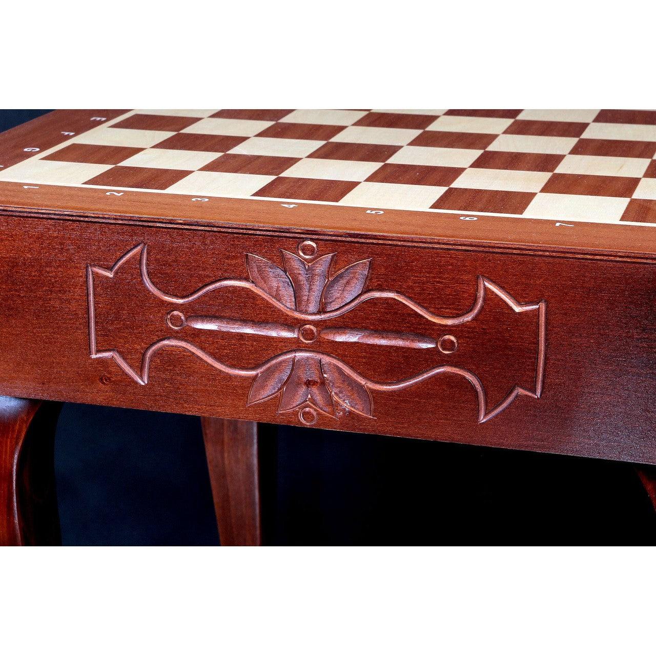 Chess Table DE LUXE SQUARE