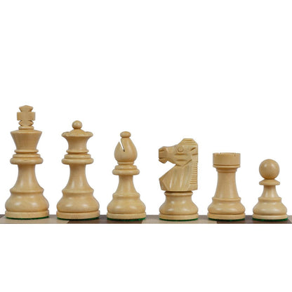 Chess Pieces FRENCH STAUNTON BLACK