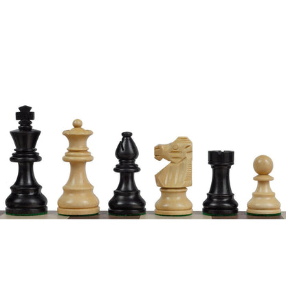 Chess Pieces FRENCH STAUNTON BLACK