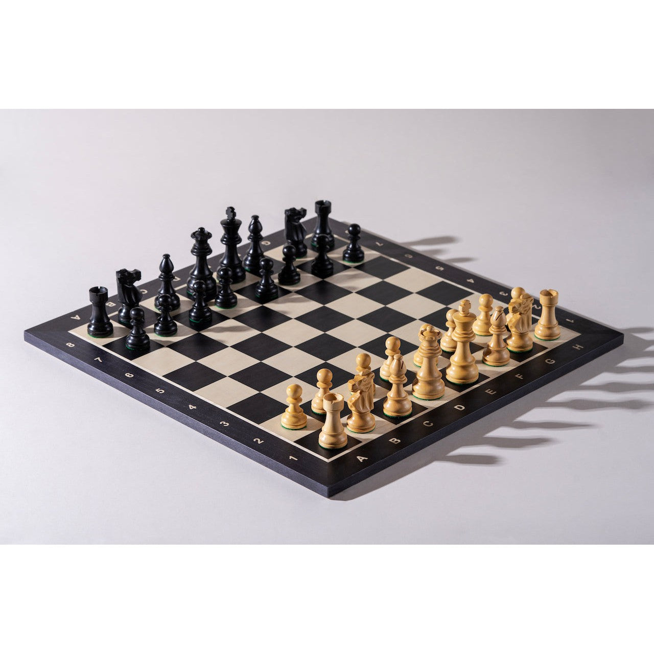 Chess Pieces FRENCH STAUNTON BLACK