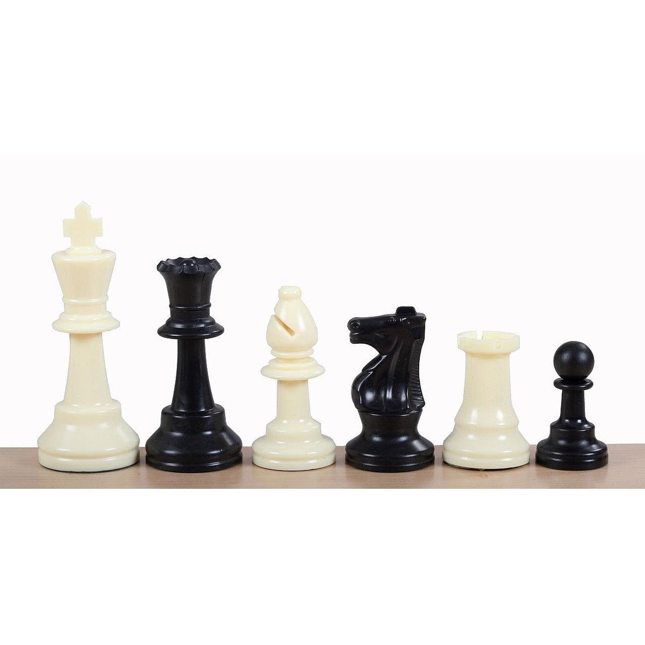 Plastic Chess Pieces MARSHALL No. 6  