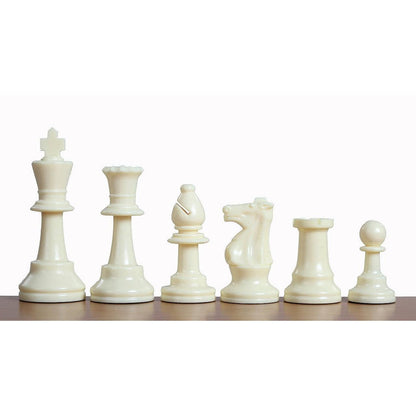 Package Deal - 10 pcs Foldable Cardboard Chessboard + 10 pcs Chess Pieces MARSHALL