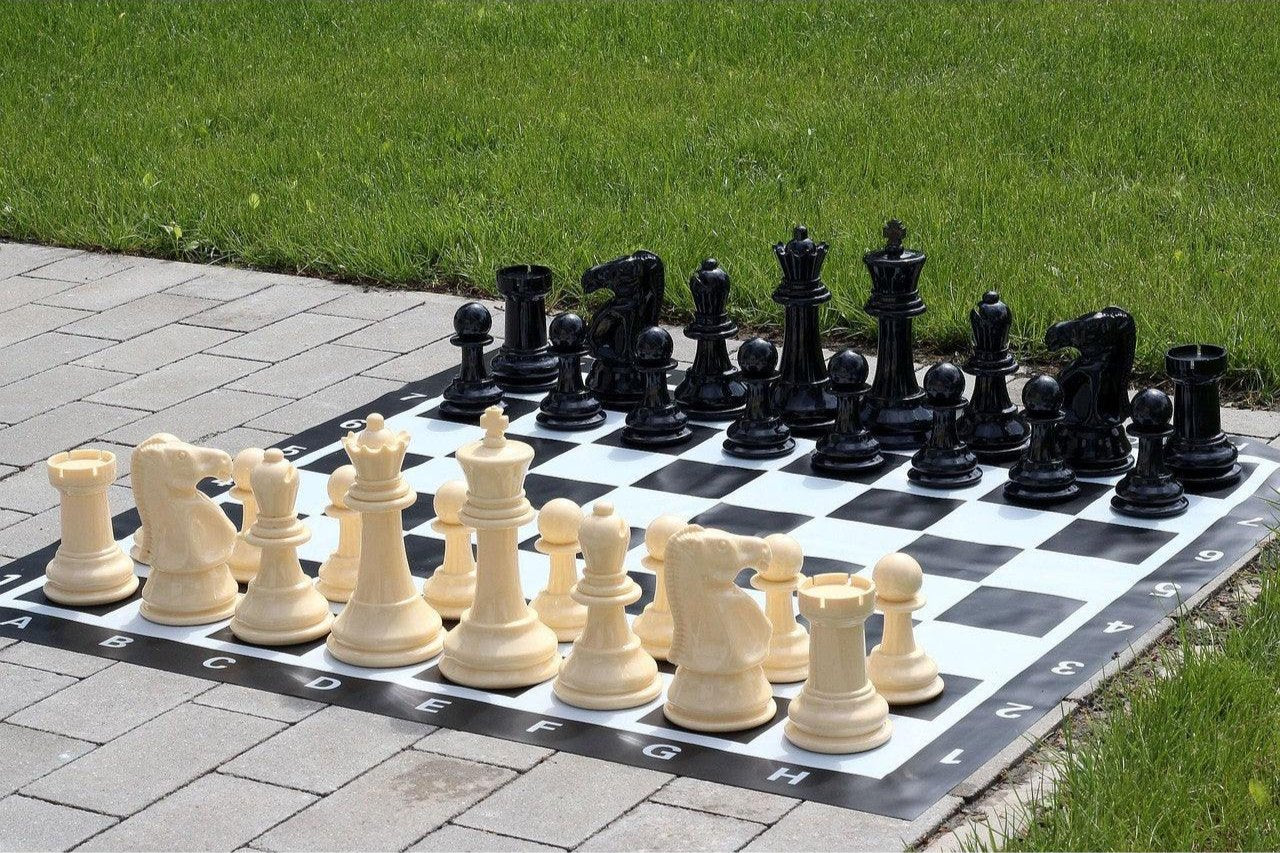 Garden Chess Set 91 x 91 cm